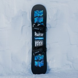 Snowboard board youth Nidecker 2027 Cheat Code Black Green White