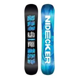 Snowboard board youth Nidecker 2027 Cheat Code Black Green White