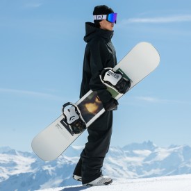 Snowboard board Men Nidecker 2027 Tape Deck White Black