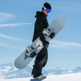 Snowboard board Men Nidecker 2027 Sensor Mons Grey White Navy