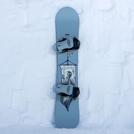 Snowboard board Men Nidecker 2027 Sensor Mons Grey White Navy