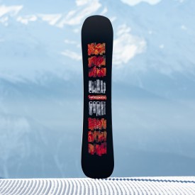 Snowboard board Men Nidecker 2027 Cheat Code Men Black Orange White