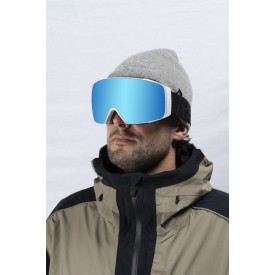 Snowboard goggles Aphex Orion White / Revo Blue lens S3 / Lens S1 incl.