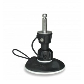Fixed TENDON mast base BLACK - Universal axle