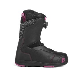 Snowboard boots women Nidecker 2019 Onyx Boa Coil Blk