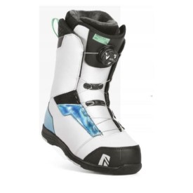 Snowboard boots women Nidecker 2019 Onyx Boa Coil Grey/Aqua