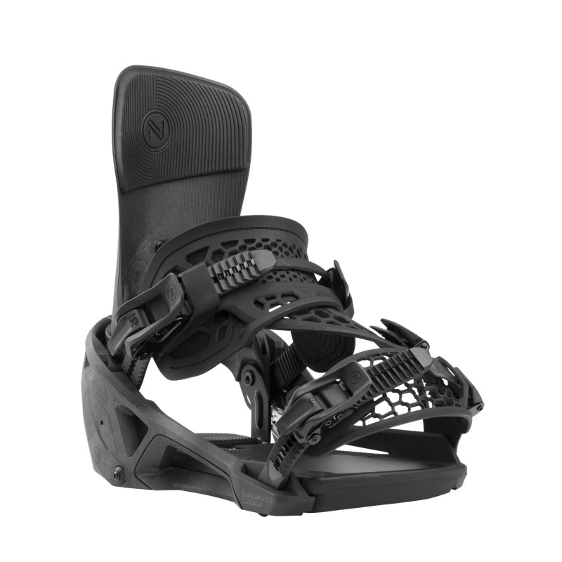 Bindings unisex Nidecker 2025 SUPERMATIC® Carbon Black