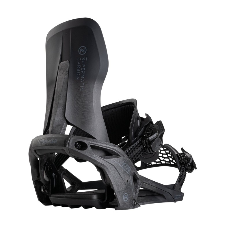 Bindings unisex Nidecker 2025 SUPERMATIC® Carbon Black