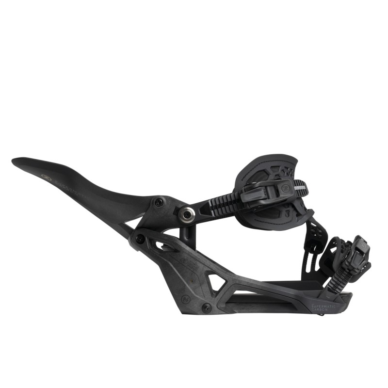 Bindings unisex Nidecker 2025 SUPERMATIC® Carbon Black
