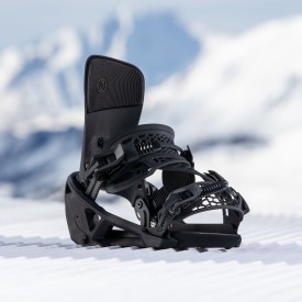 Bindings unisex Nidecker 2025 SUPERMATIC® Carbon Black