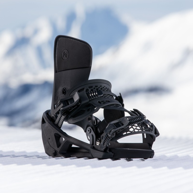 Bindings unisex Nidecker 2025 SUPERMATIC® Carbon Black