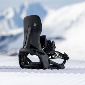 Bindings unisex Nidecker 2025 SUPERMATIC® Carbon Black