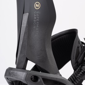 Bindings unisex Nidecker 2025 SUPERMATIC® Carbon Black