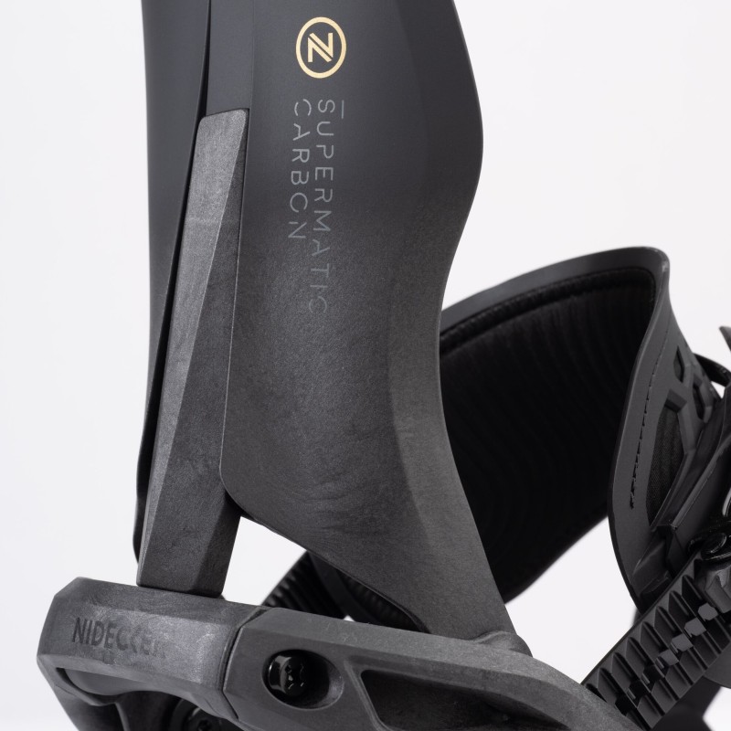 Bindings unisex Nidecker 2025 SUPERMATIC® Carbon Black
