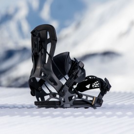 Bindings Unisex Nidecker 2025 Flow Nx2-Carbon Hybrid Black