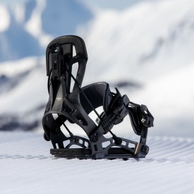 Bindings Unisex Nidecker 2025 Flow Nx2-Carbon Black