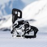 Bindings Unisex Nidecker 2025 Flow Nx2 Hybrid White