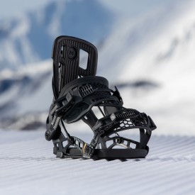 Bindings Unisex Nidecker 2025 Flow Nx2 Hybrid Black