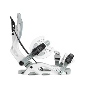 Bindings Unisex Nidecker 2025 Flow Fuse Hybrid White