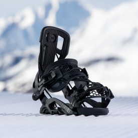 Bindings Unisex Nidecker 2025 Flow Fuse Hybrid Black