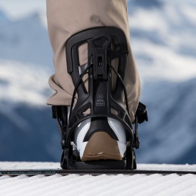 Bindings Unisex Nidecker 2025 Flow Fuse Hybrid Black