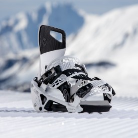 Bindings unisex Nidecker 2025 SUPERMATIC® White