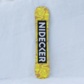 Snowboard men Nidecker 2025 Sensor Team Mustard