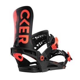 Snowboard bindings unisex Nidecker 2026 Kaon-Pro Neon Black