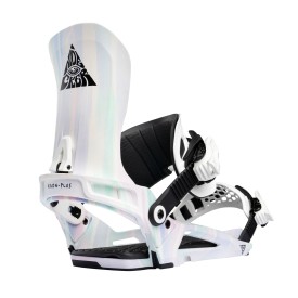 Snowboard bindings unisex Nidecker 2026 Kaon-Plus Bio White