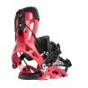 Snowboard bindings unisex Nidecker 2026 Flow Fuse Hybrid Crimson