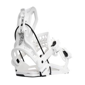 Snowboard bindings unisex Nidecker 2026 Flow Fenix White