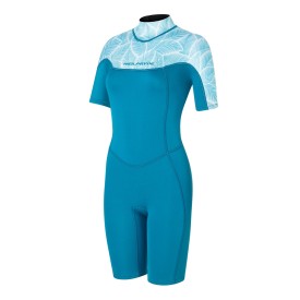 Neoprene wetsuit women NeilPryde 2025 Spark S/S Shorty 2/2 BZ C2 blue - 34