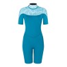 Neoprene wetsuit women NeilPryde 2025 Spark S/S Shorty 2/2 BZ C2 blue - 34