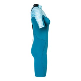 Neoprene wetsuit women NeilPryde 2025 Spark S/S Shorty 2/2 BZ C2 blue - 34