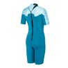 Neoprene wetsuit women NeilPryde 2025 Spark S/S Shorty 2/2 BZ C2 blue - 36