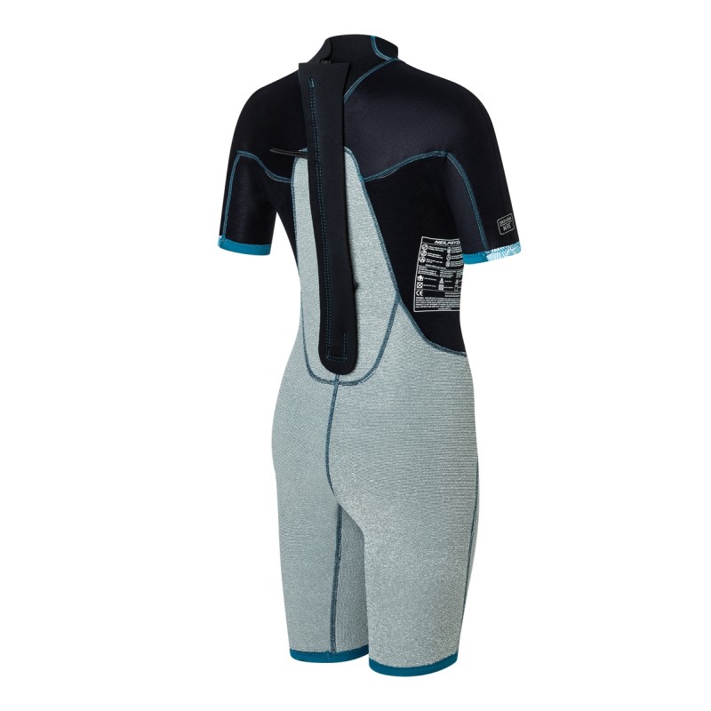 Neoprene wetsuit women NeilPryde 2025 Spark S/S Shorty 2/2 BZ C2 blue - 36
