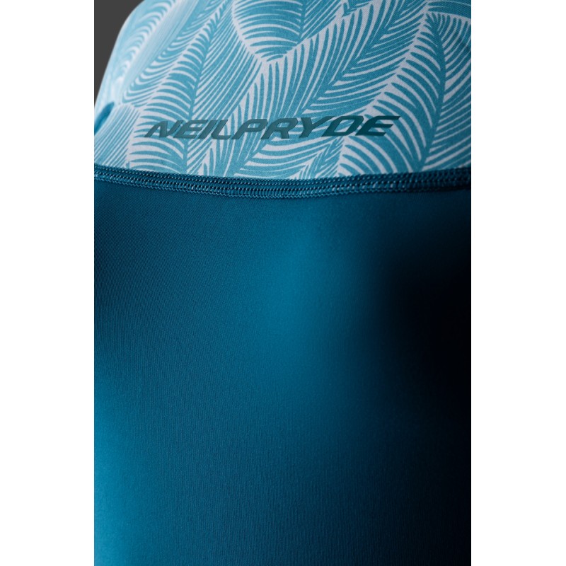 Neoprene wetsuit women NeilPryde 2025 Spark S/S Shorty 2/2 BZ C2 blue - 36