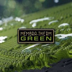 An 100% recycled breathable membrane insert.