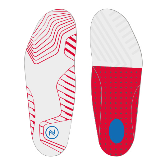 3D MOLDED TRIPLEDENISTY INSOLE