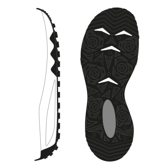 B.F.T. ASCENT 2.0 OUTSOLE