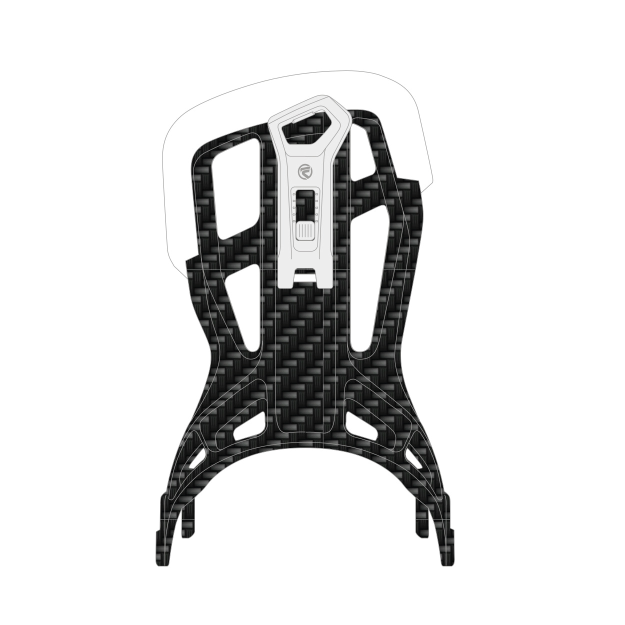 HIBACK ASYM UNIBACK FUSE CARBON